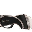 Incaltaminte Femei Calvin Klein Narella Soft Platinum Metallic Birch Leather