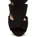 Incaltaminte Femei CheapChic Step It Up Faux Suede Caged Heels Black