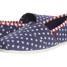 Incaltaminte Femei SKECHERS Bobs Plush - Summer Sunset NavyWhite