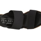 Incaltaminte Femei Italian Shoemakers Azalea Wedge Sandal Black