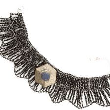 NIGHTmarket Collana Tribal Collar BLACK+BLU