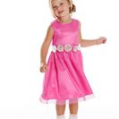 Rochie cu aplicaţii florale 