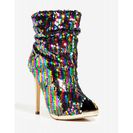 Incaltaminte Femei CheapChic Killer Look Bootie Multi