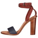 Incaltaminte Femei Vince Nava Heather IndigoWhiskey Snake Print Leather