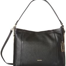 Calvin Klein Pebble Hobo Black/Gold