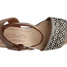 Incaltaminte Femei Coconuts By Matisse Lunar Wedge Sandal TanBlackIvory