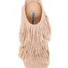 Incaltaminte Femei Steve Madden Fringlyr Heel Sandal BLUSH MULT