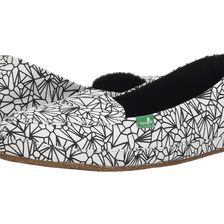 Sanuk Blanche Prints White Geode