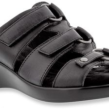 Walking Cradles Cast Black Leather