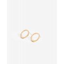 Bijuterii Femei CheapChic Open Circle Rhinestone Stud Earring Met Gold
