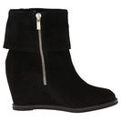 Incaltaminte Femei Johnston Murphy Brynn Cuff Bootie Black Oiled Suede