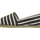 Incaltaminte Femei Soludos Original Classic Stripes BlackWhite
