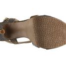 Incaltaminte Femei Audrey Brooke Dorian Glitter Sandal GoldSilver