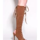 Incaltaminte Femei CheapChic Front To Back Lace-up Boots Cognac