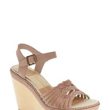 Incaltaminte Femei Dolce Vita Ria Wedge Sandal Women TAUPE NUBUCK