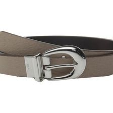 Accesorii Femei LAUREN Ralph Lauren 1quot Saffiano to Smooth Reversible Belt PorciniBlack