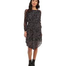 Free People Charlotte Dress Black Combo