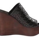 Incaltaminte Femei Rachel Zoe Kiley Black Brushed Woven Leather