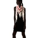 Accesorii Femei Steve Madden Stars and Bars Jacquard Square Day Wrap Red