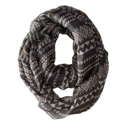 Michael Stars Stitched On Eternity Scarf Crescent