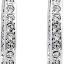 Swarovski Summerset Hoop Pierced Earrings 1172374 N/A