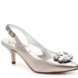 Incaltaminte Femei J Renee Mallerey Pump Pewter Metallic