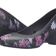 Incaltaminte Femei Crocs Lina Wedge BlackPlum
