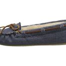 Incaltaminte Femei Minnetonka Canvas Cally Slipper Navy