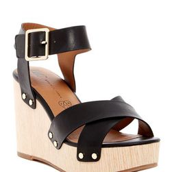 Incaltaminte Femei BC Footwear Teeny Platform Wedge Sandal BLACK