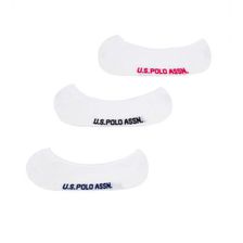 Accesorii Femei US Polo Assn Women\'s 3 Pack Liner White