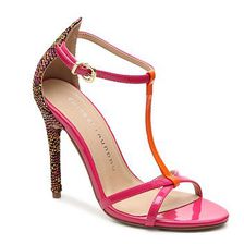 Incaltaminte Femei Chinese Laundry Live Show Printed Sandal PinkOrange