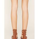 Incaltaminte Femei Forever21 Strappy Faux Leather Sandals Brown