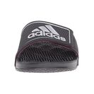 Incaltaminte Femei adidas adissage 20 Logo BlackSilver MetallicShock Pink