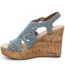 Incaltaminte Femei Jellypop Mosaic Wedge Sandal Blue