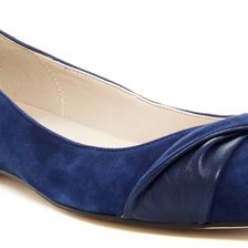 Cole Haan Hadley Det Skimmer Flat - Wide Width Available BLAZER BLU