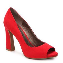 Incaltaminte Femei Moda Spana Nadia Platform Pump Red