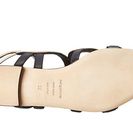 Incaltaminte Femei Sergio Rossi Arabesque Flat Sandal BlackWhite