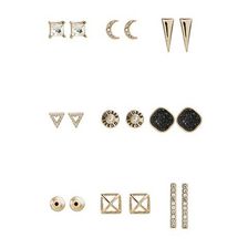 Bijuterii Femei GUESS Gold-Tone 9-Piece Stud Earrings Set gold