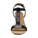 Incaltaminte Femei Calvin Klein Crimson Black Muted Snake Print Leather
