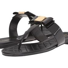 Incaltaminte Femei Cole Haan Tali Bow Sandal Black Patent