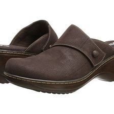 Incaltaminte Femei SoftWalk Memphis Dark BrownDark Bronze Metallic Embossed Circles