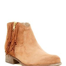 Incaltaminte Femei Manas Fringe Bootie KAKI