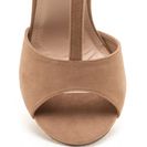 Incaltaminte Femei CheapChic All Night Long Chunky Caged Heels Taupe