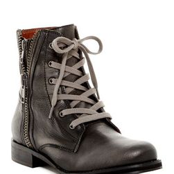 Incaltaminte Femei MIA Fatina Zip Combat Boot LIGHT GRAY L