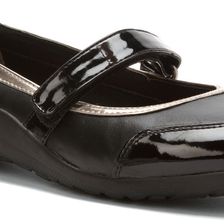 Ros Hommerson Naomi Black Kidskin/Patent/Mirror Patent