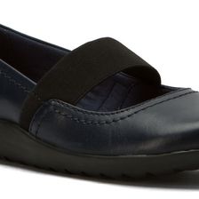 Clarks Medora Ally Aubergine Leather