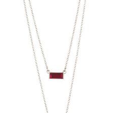 Bijuterii Femei Madison Parker Double Layer Stone Necklace NO COLOR