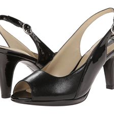 Naturalizer Ivy Black Leather/Shiny