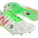 Incaltaminte Femei New Balance Womens MD800v3 Spike White with Lime Race Red