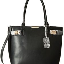 Gabriella Rocha Tabitha Satchel with Snake Detail Black